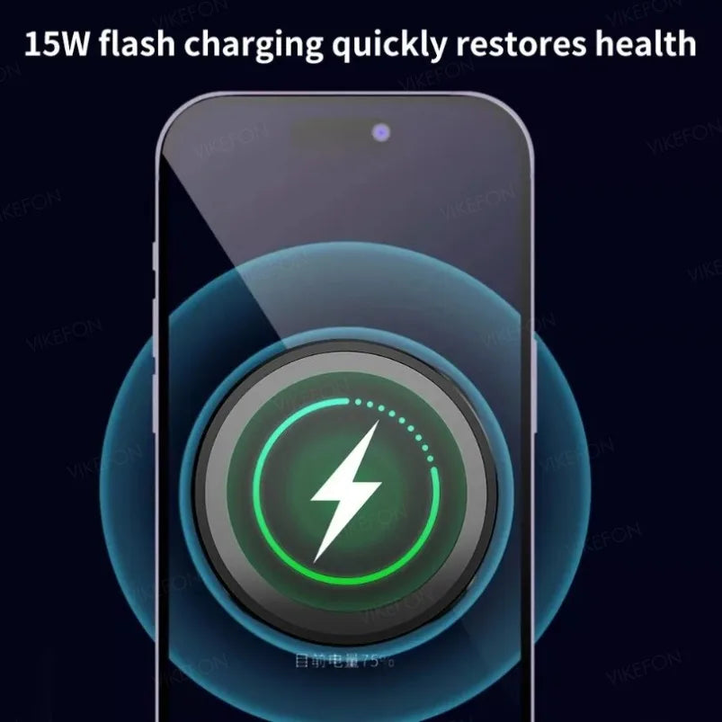 Magnetic Car Phone Holder with Wireless Charger