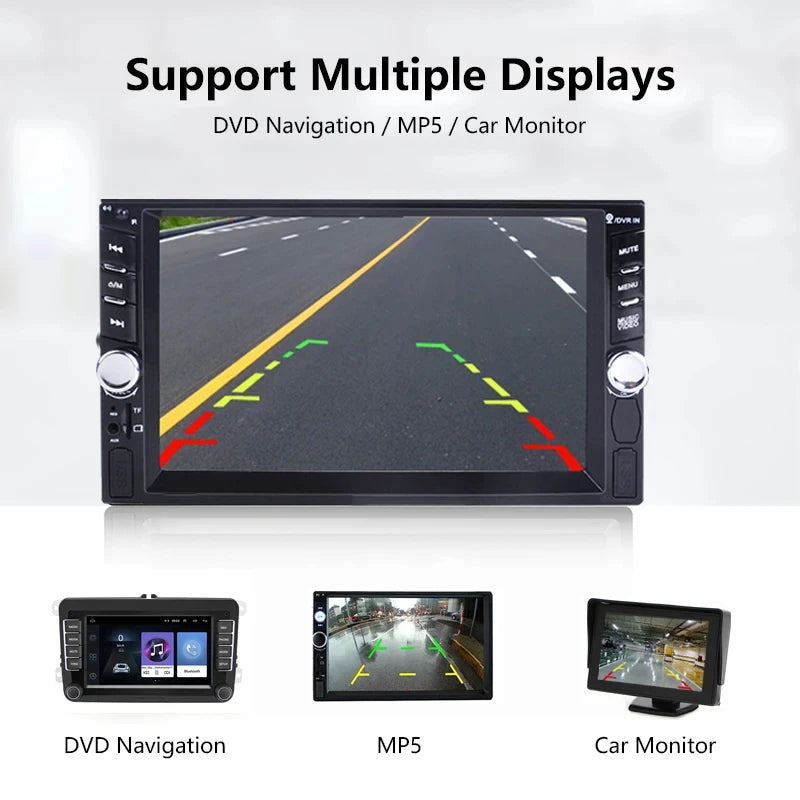 Car Rear View Camera Optional 4/8/12 LED Camera HD Night Vision Support Display to Assist car Parking and Reversing