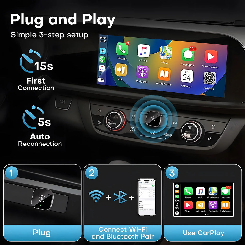 Wireless CarPlay Adapter